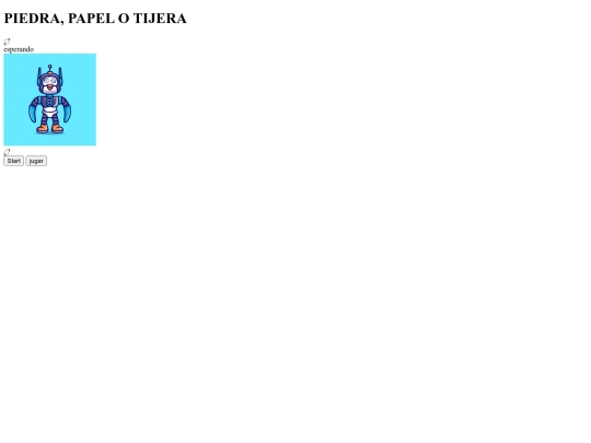 PiedraPapelTijera screenshot