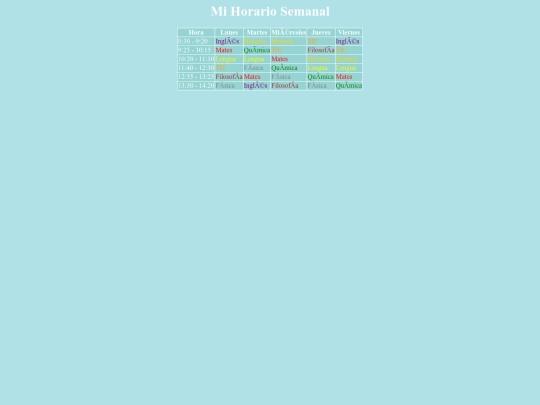 horario/horariobonito screenshot