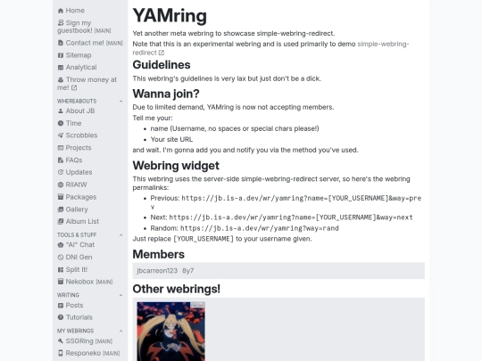 webrings/yamring screenshot