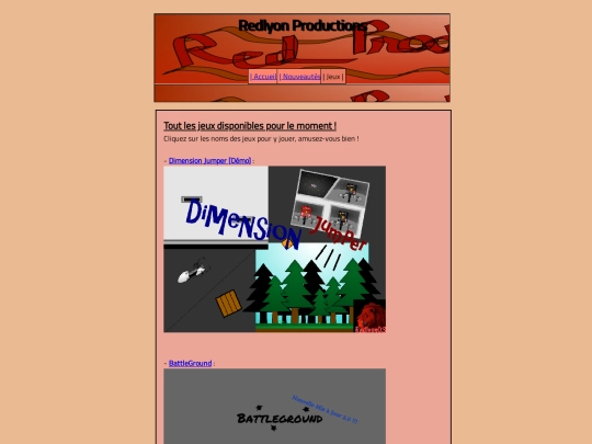 Jeux screenshot