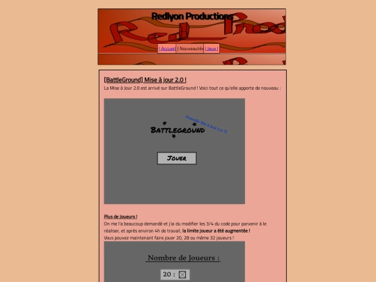 Nouveautes screenshot