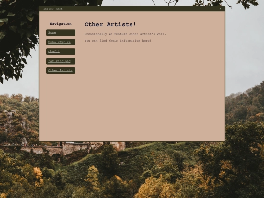 artists screenshot