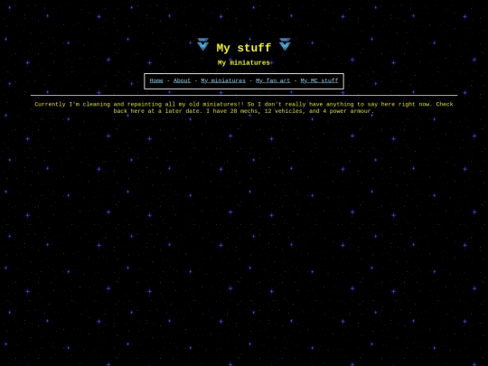 miniatures screenshot
