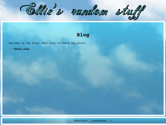 blog screenshot