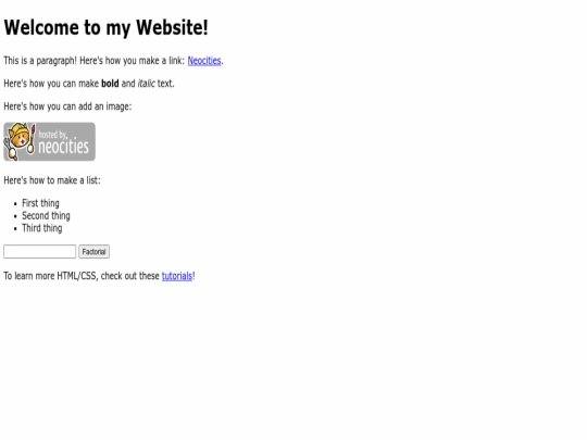 index screenshot