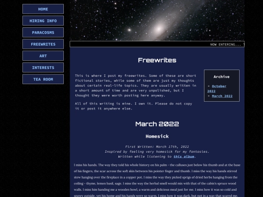 FreewritesArchive/FreewritesMar2022 screenshot