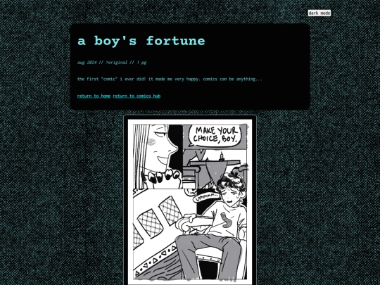 comics/boyfortune screenshot
