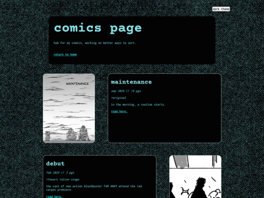 comics screenshot