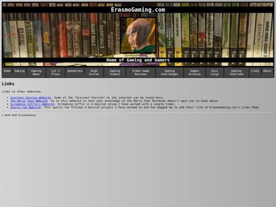 links screenshot