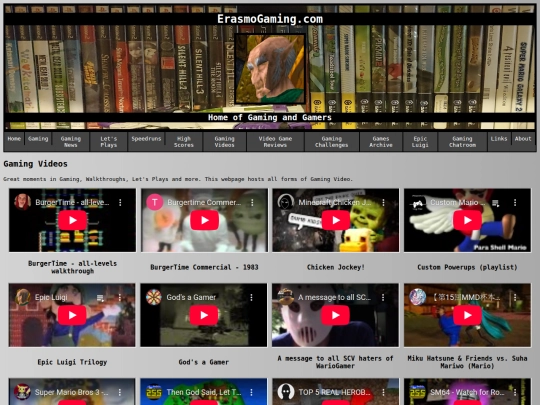 videos screenshot