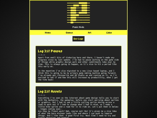 pages/logs screenshot