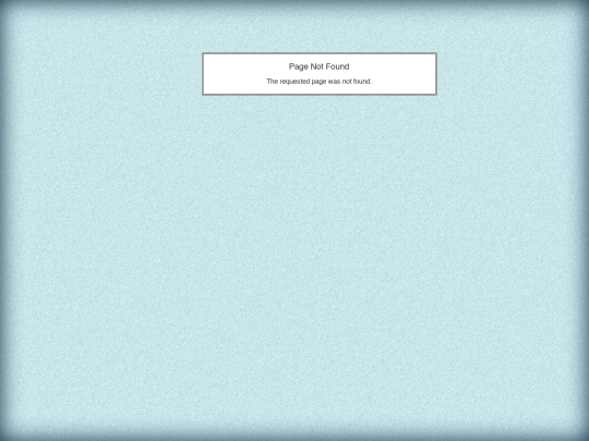 not_found screenshot