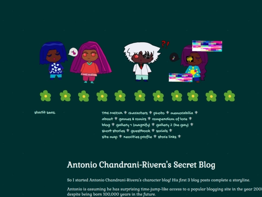 antoniochandranisdreamblog screenshot