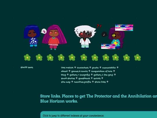 links screenshot