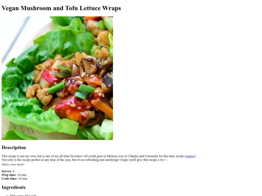Recipes/recipes/vegan-lettuce-wraps screenshot