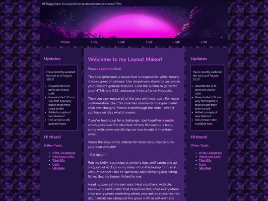 TestPage screenshot