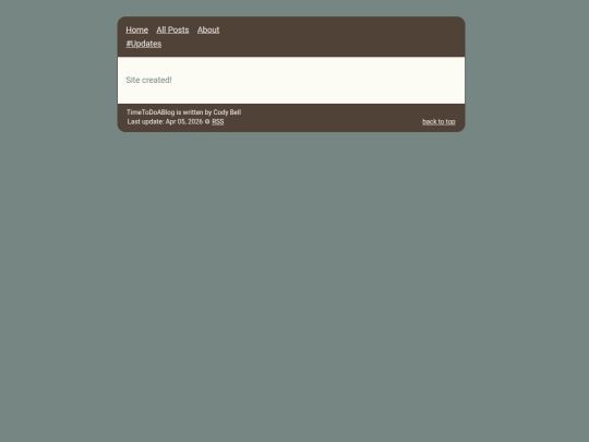 minifeeds/updates screenshot