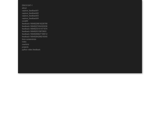 obs.html/dirtree screenshot