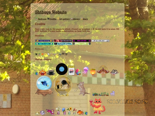 Credits/credits screenshot