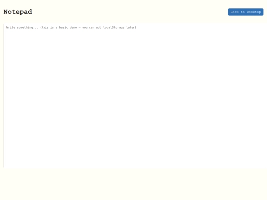 pages/pagesnotepad screenshot