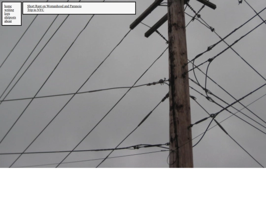 blog screenshot