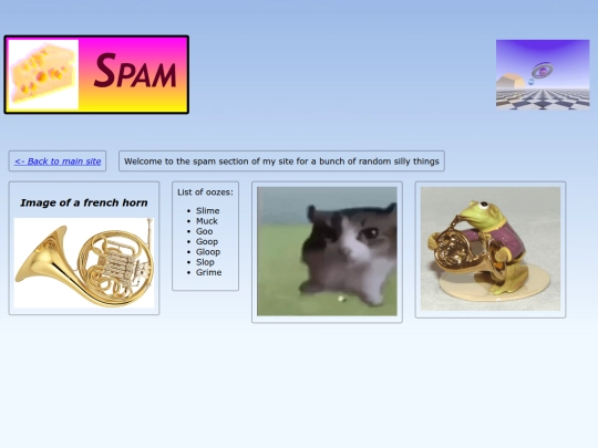 spam screenshot
