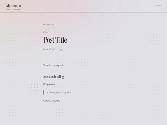 posts/post-template screenshot