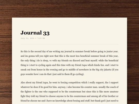 blogs/journal33 screenshot