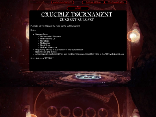 tournamentRules screenshot