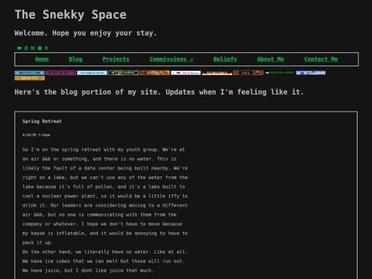 blog screenshot