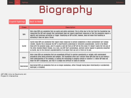 bio screenshot