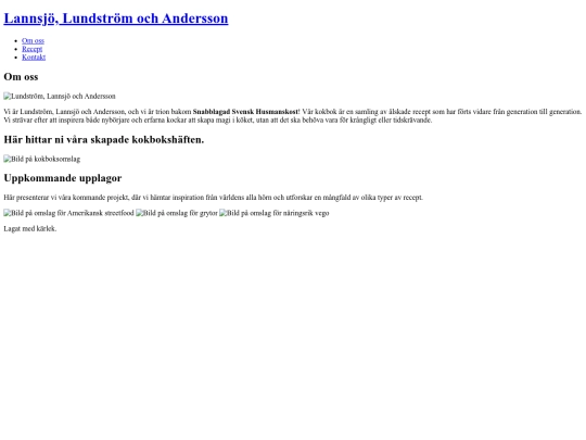 Start/site screenshot