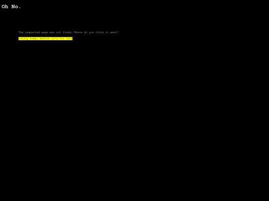 not_found screenshot