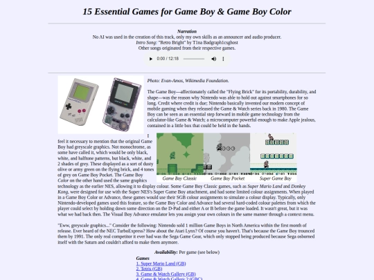 15for/gbc screenshot