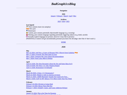 blog screenshot