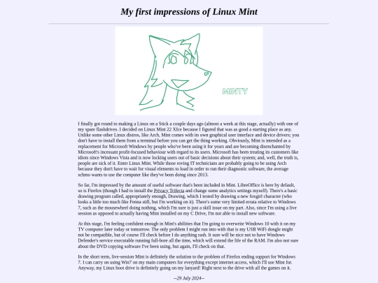 linuxmint screenshot
