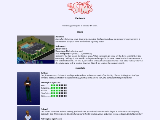 thesims/mine/fellows screenshot