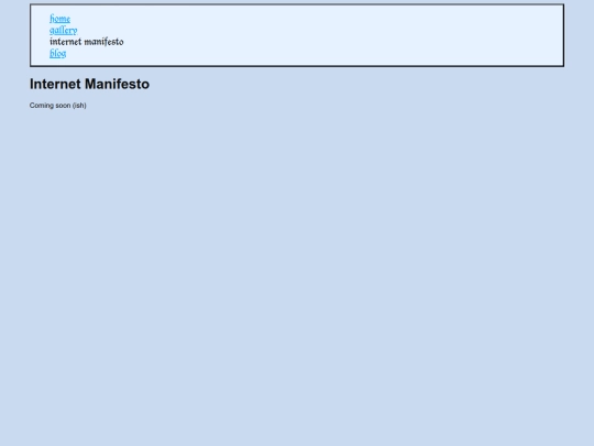 manifesto screenshot
