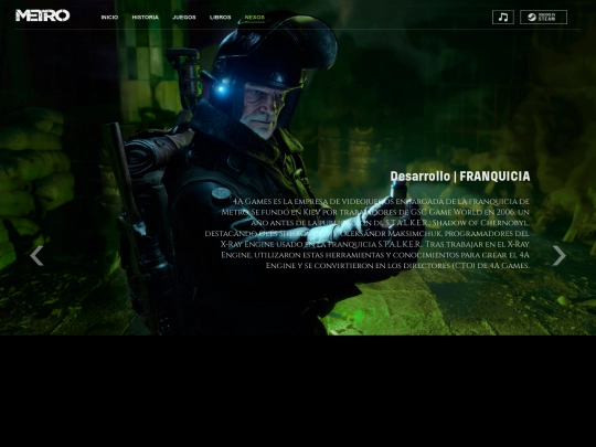 paginas/nexos screenshot