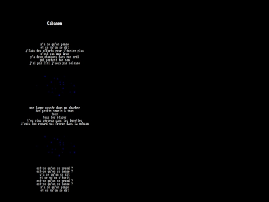 poemes/poeme01cabanon screenshot