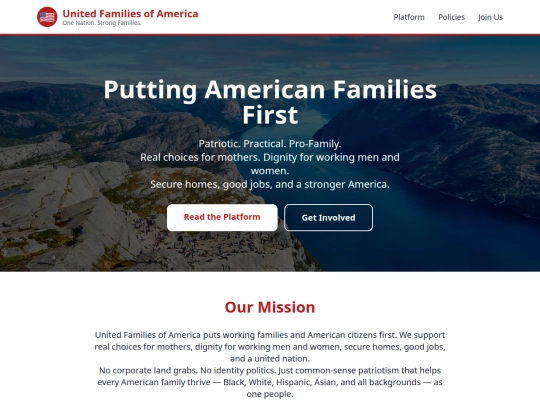 united-families-of-america screenshot