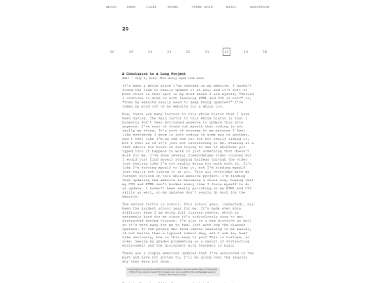 blogarchive2020 screenshot