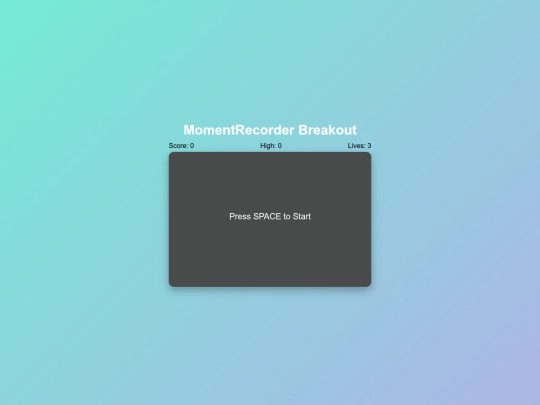 breakout screenshot