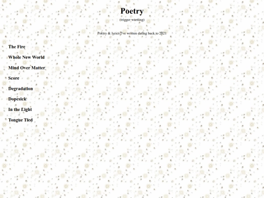 Poetry/Poetry screenshot