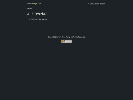 works screenshot