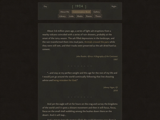 commonplace screenshot