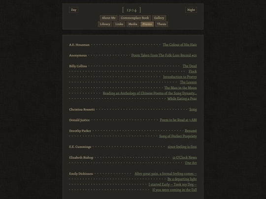 poems screenshot