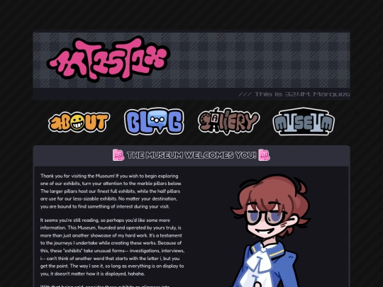 pages/museum screenshot