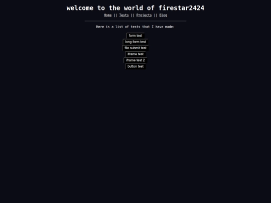 tests screenshot