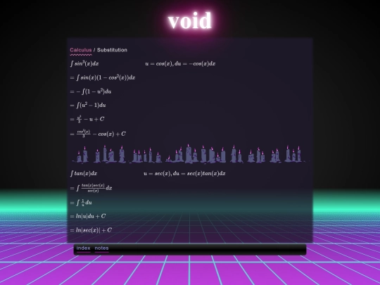 math/cal/substitution screenshot